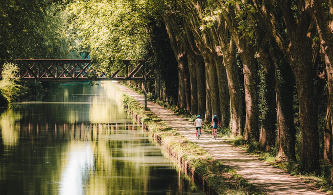 Voyage à vélo - Le Canal de la Garonne de Bordeaux à Toulouse